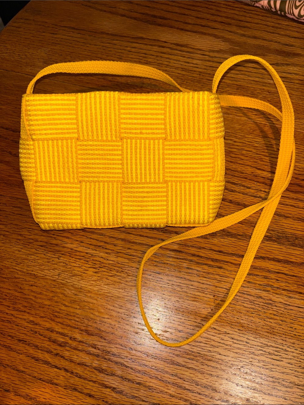 M. & G. Bertini Yellow Purse